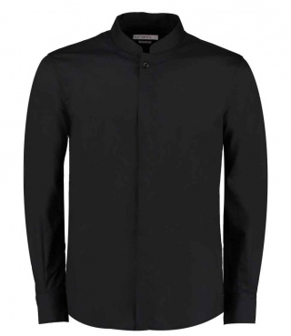 Kustom Kit K161  Long Sleeve Tailored Mandarin Collar Shirt